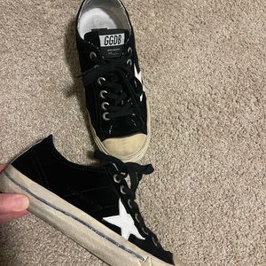 GGDB VSTAR2 Black and White Sneakers